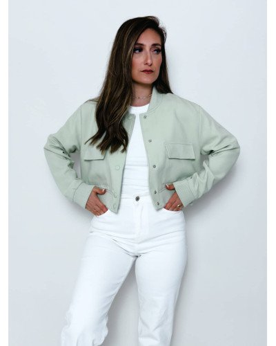 Bomber vert d'eau