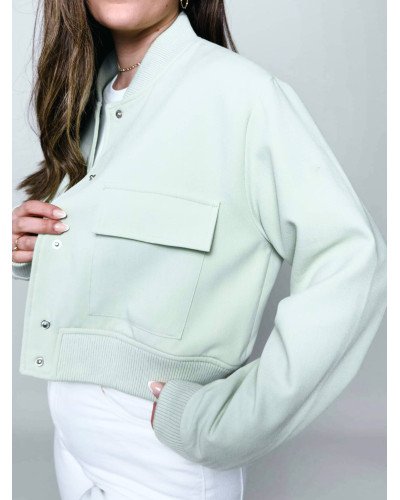 Bomber vert d'eau