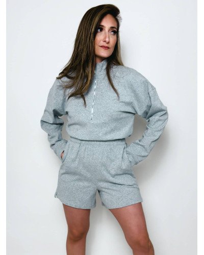 Casual short gris